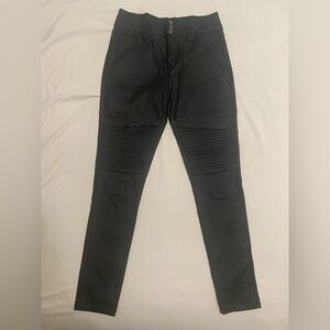 LNX Black Pleather Skinny Pants XL